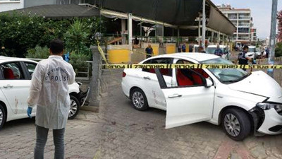 Omzuna falçata saplayan babasını arabayla sürükledi