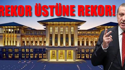 ‘Saray’ bütçesini katlıyor: İlk 5 ayda 2.5 milyar lira!