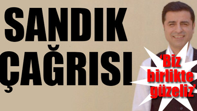 Selahattin Demirtaş'tan İstanbul seçimi mesajı!