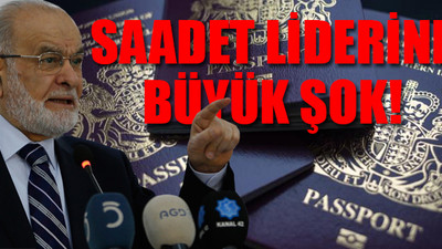 Saadet Partisi'nden Temel Karamollaoğlu'nun pasaportu ile ilgili açıklama