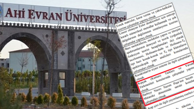 Üniversitede kişiye özel kadro ilanı!