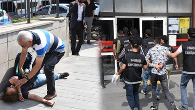 Uyuşturucu şüphelileri adliyeye getirildi, oğlunu gören anne baygınlık geçirdi