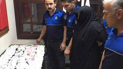 6 çocuğuna dilencilik yaptıran kadından çıkan para şok etti