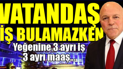 AKP'li başkandan yeğenine kıyak!