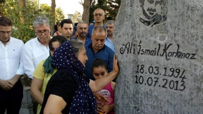 Ali İsmail Korkmaz, mezarı başında anıldı