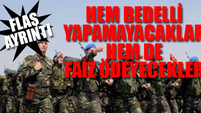 Bedelli için kredi çeken kurada çıkmazsa yandı