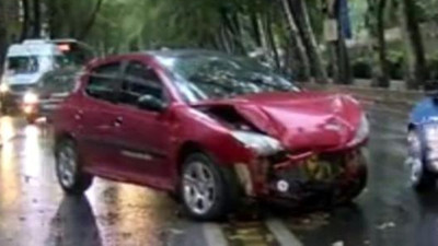 Beşiktaş'ta zincirleme kaza