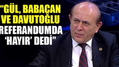 Burhan Kuzu: Dış politikada kimse bizimle yarışamaz... 