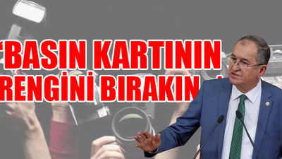 CHP'li Sertel gazetecilerin sorunlarını meclise taşıdı