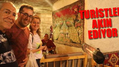 Dışarısı 'yanıyor', içeride sobayla ısınıyorlar