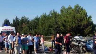Edirne'de facia gibi kaza: 1'i bebek 4 kişi hayatını kaybetti