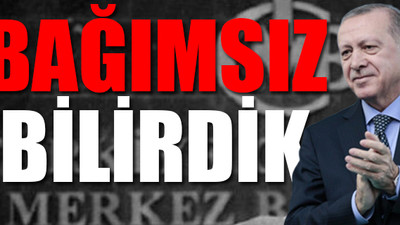 Erdoğan'dan Merkez Bankası itirafı