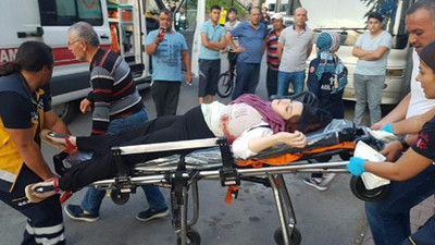 Hamile kadına sokak ortasında silahlı saldırı