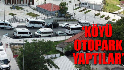 Havalimanı yakınındaki mahallede ‘servis aracı istilası’ tepkisi