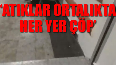 İstanbul'un göbeğindeki devlet hastanesi pislik içinde