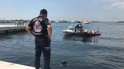 Kadıköy'de denize düşen kadını zabıta kurtardı