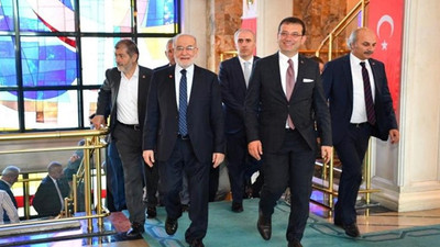 Karamollaoğlu’ndan İmamoğlu’na tebrik ziyareti