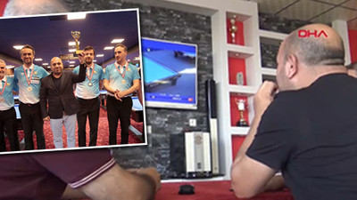 Para bulamadıkları için gidemedikleri turnuvayı televizyondan izlediler