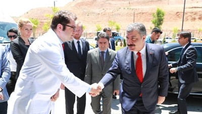 Sağlık Bakanı Koca'dan Nuri Pakdil'e ziyaret!