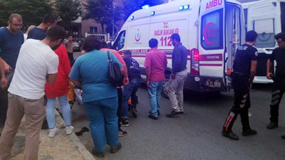 Şüpheliye ateş eden polis yoldan geçen kadını vurdu