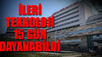 Yeni açılan 400 milyon dolarlık ‘Şehir Hastanesi’ni su bastı