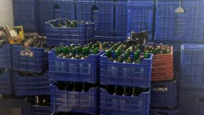4 milyonluk 'kaçak içki' operasyonu