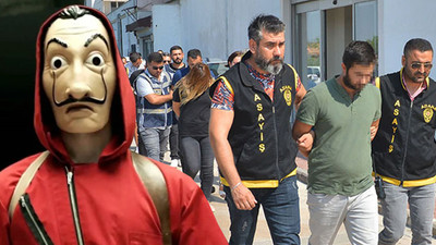 Adana'da La Casa De Papel gibi soygun
