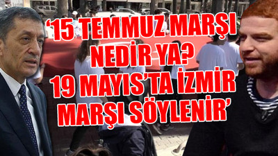 Bakan'ın İzmir Marşı yalanı ortaya çıktı ünlü sanatçı Twitter'dan bombaladı