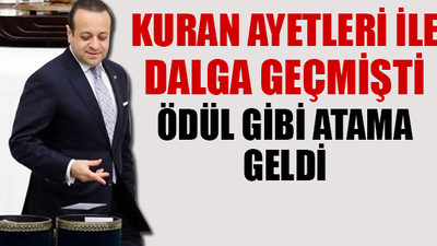 'Bakara-makaracı' Egemen Bağış'a yeni görev