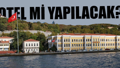 Boğazın en güzel yerlerinden birinde olan Galatasaray Üniversitesi'nde yine yangın