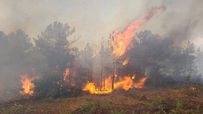 Bursa'daki yangın 7 saattir söndürülemedi!