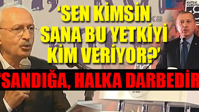 CHP Lideri: Cumhurbaşkanı da olsan kimseyi suçlu ilan edemezsin