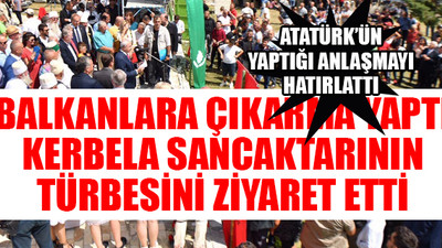 CHP Lideri Tomar Dağı'nda Dünya Bektaşileri ile buluştu