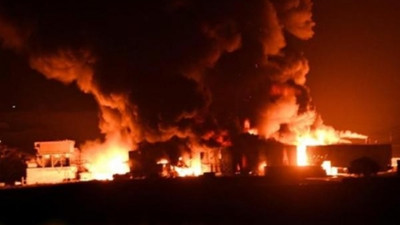 Çorlu Kaymakamı: Bir itfaiyeci yaralandı