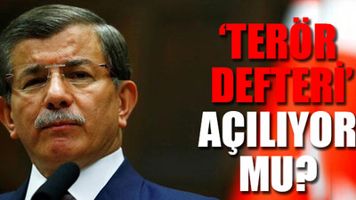 Davutoğlu’nun ‘terör’ sözlerine araştırma önergesi