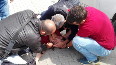 Dili boğazına kaçan çocuk ölümden döndü    