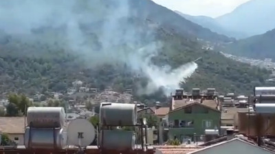 Fethiye'de orman yangını