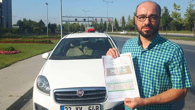 Hız limiti 230’u geçmeyen araca, 400 km hız yaptı cezası!