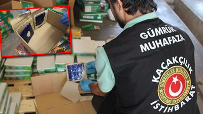 Hurma taşıyan TIR'dan 455,5 kilo eroin çıktı