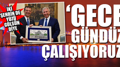 İki başkan bir araya geldi