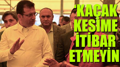 İmamoğlu’ndan Kurban Bayramı uyarısı!