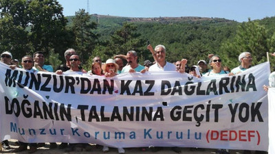 Komünist Başkan Kaz Dağları’nda