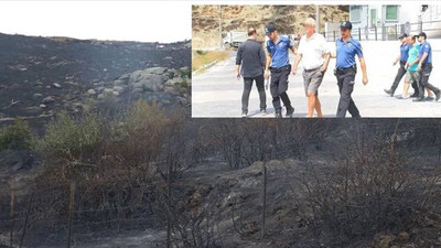 Marmara Adası'ndaki orman yangınına ilişkin 2 zanlı tutuklandı