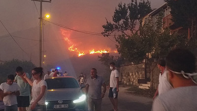 Marmara Adası'ndaki orman yangınıyla ilgili bir kişi gözaltında 