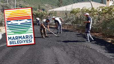 Marmaris'te fen işleri hız kesmiyor