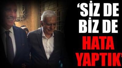 Muharrem İnce'den Ahmet Türk'e ziyaret