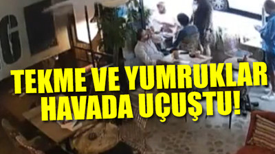 Müşteriye keserle saldırdı!