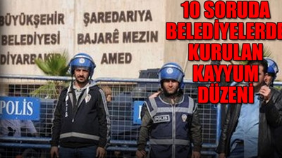 'Sadece başkanlar değil belediye meclisleri de askıda' 