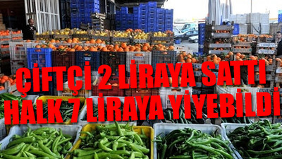 Tarla ile sofra arasındaki makas gittikçe açılıyor