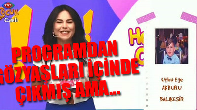 TRT Çocuk'un sansürcü sunucusundan açıklama